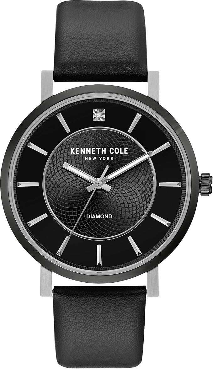 kenneth cole new york 经典钻石表盘男式手表